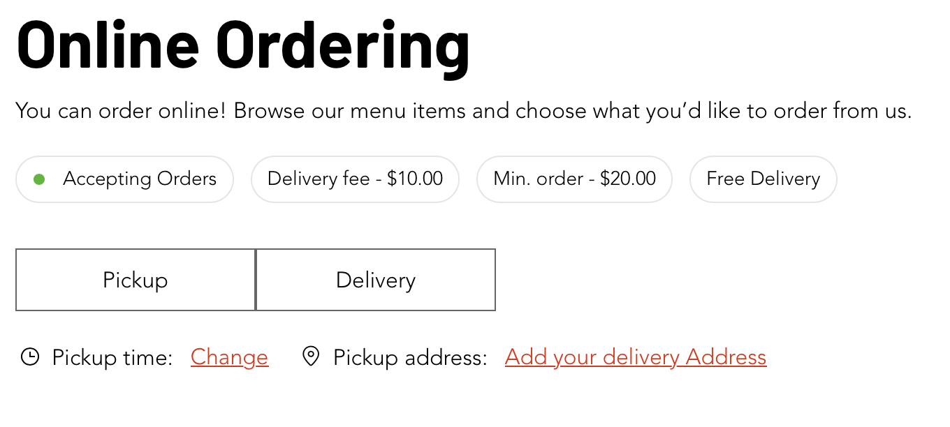 order
