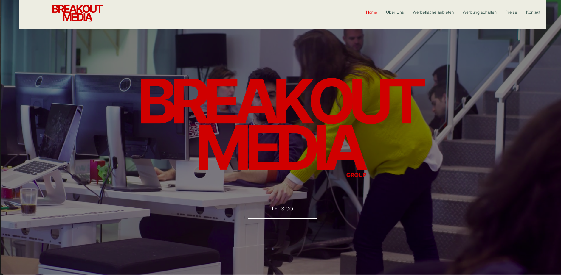 Breakout Media Group – Webdesign, Kalkulatoren & SEO von SITEWERK